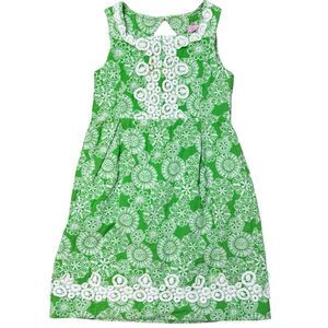 lilly pulitzer green tweed dress Lilly Pulitzer Chrisella Green Eyelet Dress